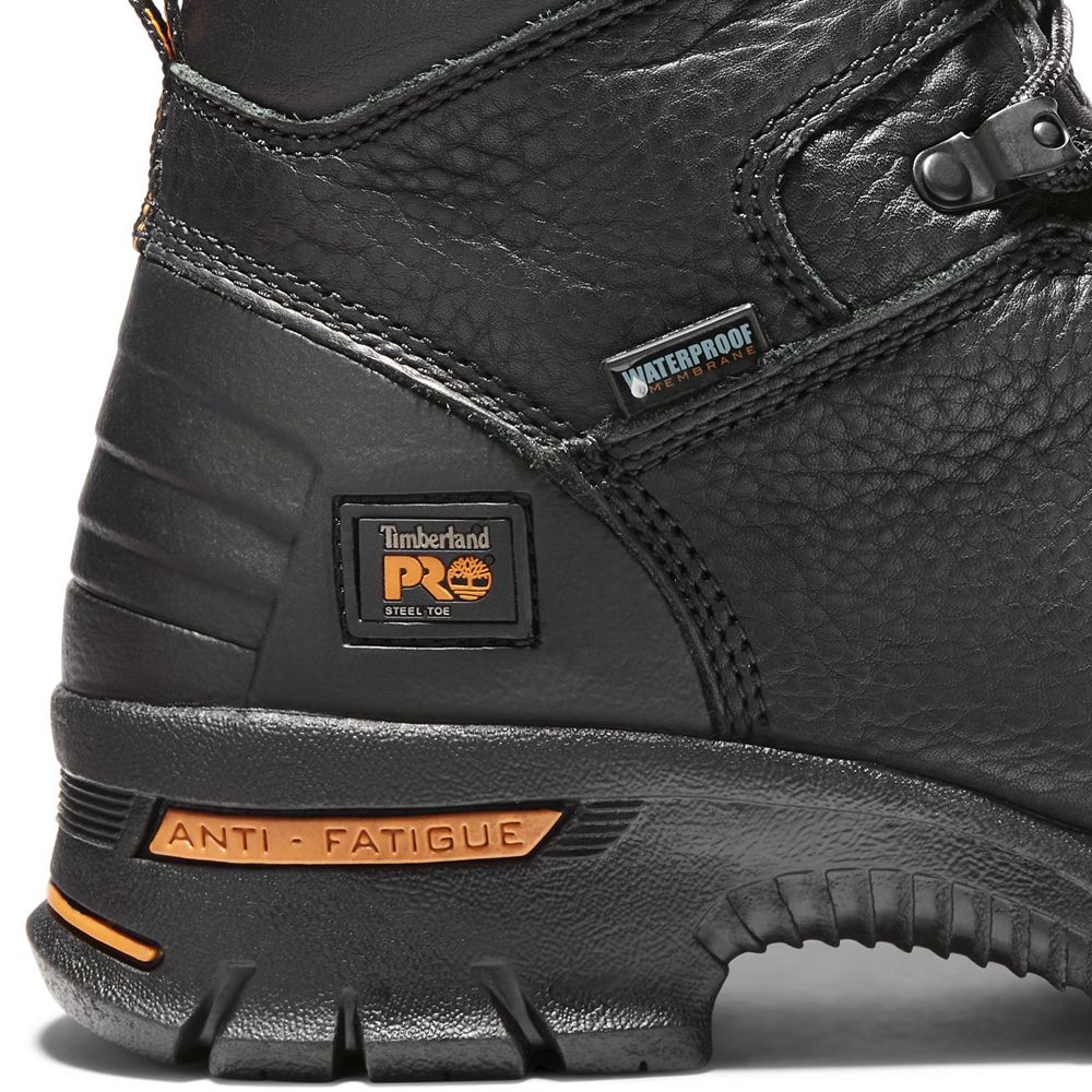 Botas de Trabajo Timberland Hombre Pro® Endurance 6\" Steel Toe Negras - Chile EVS-425631